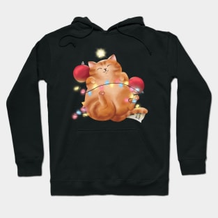 Christmas cat Hoodie